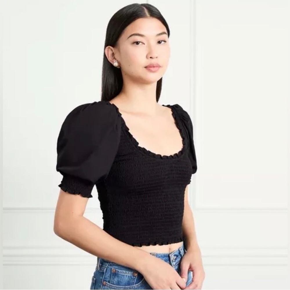 Hill House Aiko Nap Top Black - NWOT, Size M